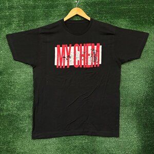 My Chemical Romance Black Pararde Icons T-Shirt Size Large